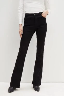 Dorothy Perkins Tall Black Ellis Bootcut Jeans -Clozurely Sales Store aqq02884 black xl 3