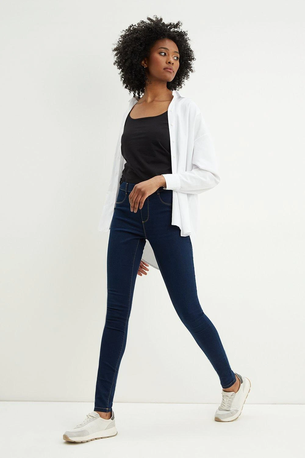 Dorothy Perkins Tall Indigo Eden Jegging 2 Dorothy Perkins Tall Indigo Eden Jegging - Image 2