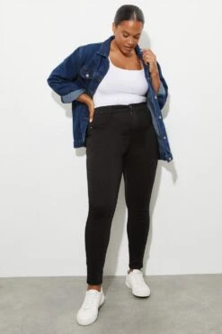 Dorothy Perkins Curve Black Frankie Jeans