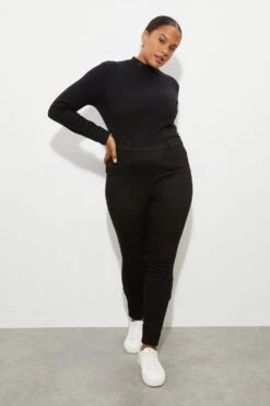 Dorothy Perkins Curve Black Eden Skinny Jegging