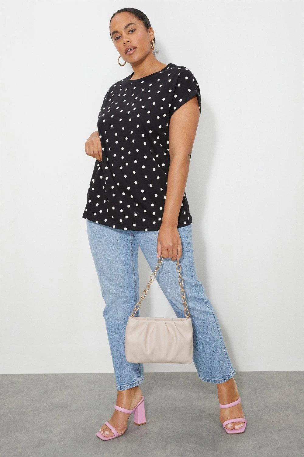 Dorothy Perkins Curve 3 Pack Roll Sleeve 2 Dorothy Perkins Curve 3 Pack Roll Sleeve - Image 2