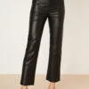 Dorothy Perkins Faux Leather Panel Detail Trouser