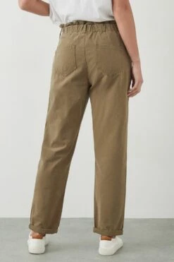 Dorothy Perkins Tall Paper Bag Chinos -Clozurely Sales Store bqq08859 khaki xl 2