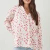 Dorothy Perkins Heart Collarless Shirt