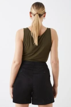 Dorothy Perkins Tall Poplin Shorts -Clozurely Sales Store bqq09672 black xl 2