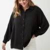 Dorothy Perkins Curve Oversized Button Through Shirt
