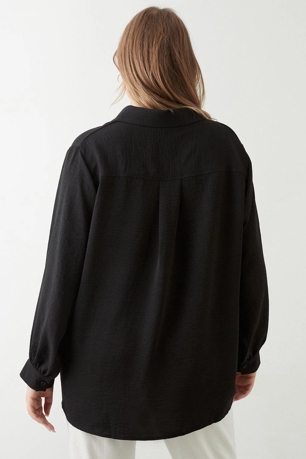 Dorothy Perkins Curve Oversized Button Through Shirt 3 Dorothy Perkins Curve Oversized Button Through Shirt - Image 3