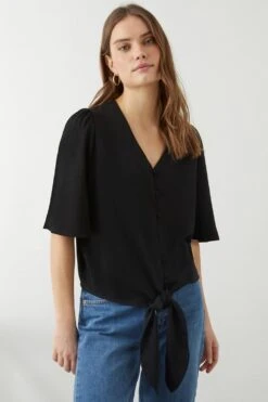 Dorothy Perkins Tie Front Shirt