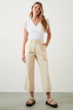 Dorothy Perkins Cotton Crop Trousers