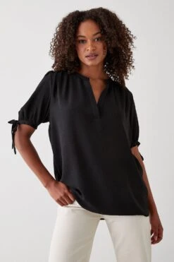 Dorothy Perkins Tall Tie Sleeve Overhead Shirt
