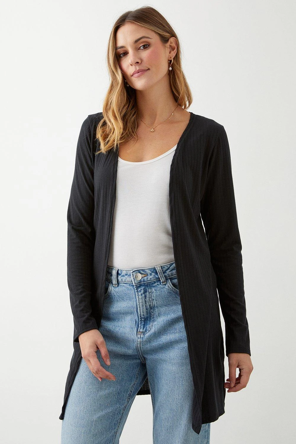 Dorothy Perkins Rib Short Cardigan 1 Dorothy Perkins Rib Short Cardigan