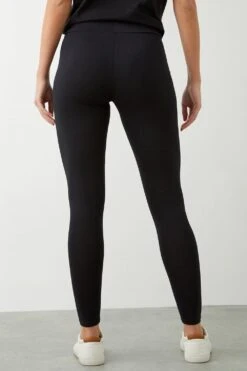 Dorothy Perkins Black Leggings -Clozurely Sales Store bqq10481 black xl 2