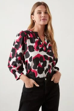 Dorothy Perkins Pink Animal Overhead Shirt