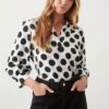 Dorothy Perkins Mono Spot Overhead Shirt