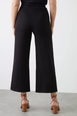 Dorothy Perkins Tall High Waist Culottes -Clozurely Sales Store bqq11237 black xl 2
