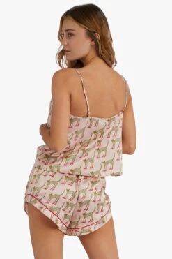 Playful Promises Bouffants Recycled Pink Cheeta Recycled Cami -Clozurely Sales Store m5053596563577 multi xl 2